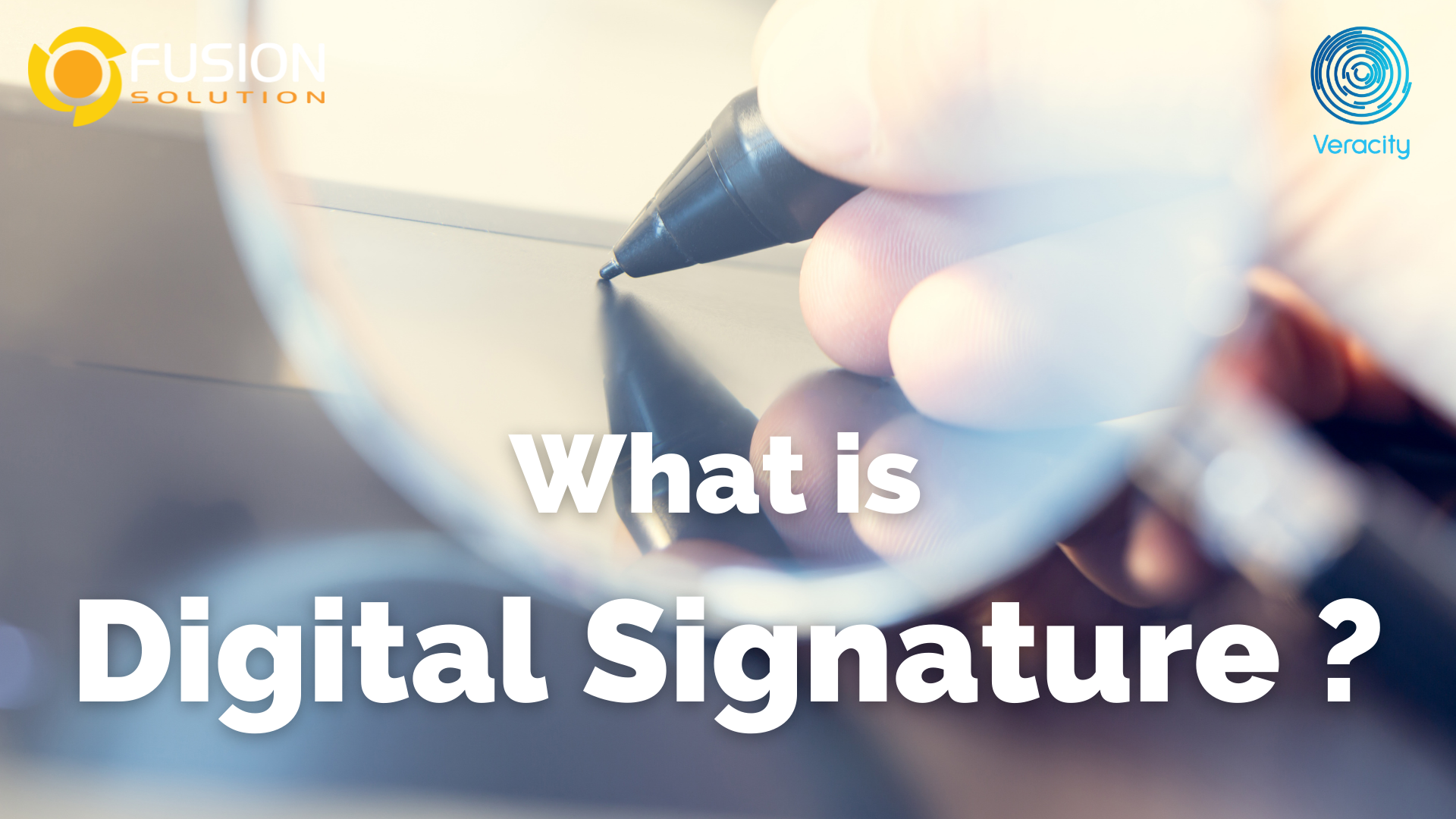 What is digital signature