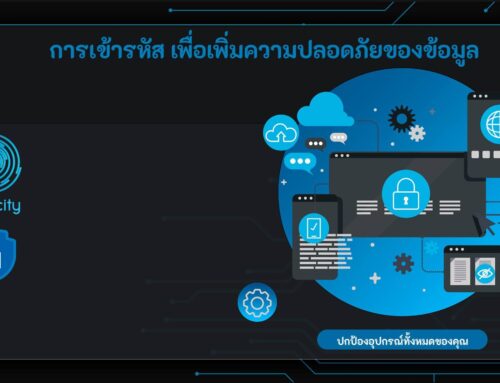 วิธีใช้ การเข้ารหัส เพื่อเพิ่มความปลอดภัยของข้อมูล