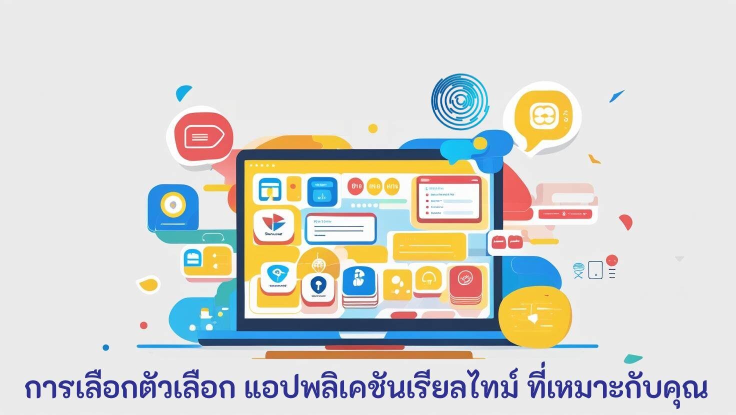real time application แอปพลิเคชันเรียลไทม์