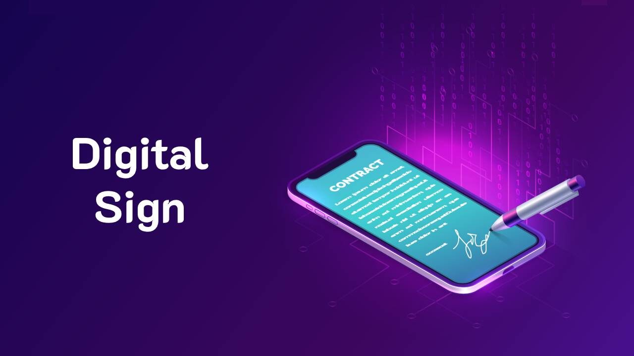 Digital Sign Digital Sign คุณสมบัติ