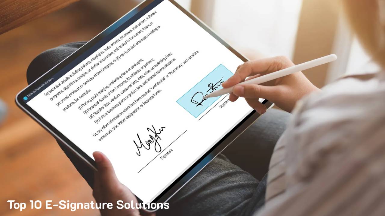 E-Signature Solutions E-Signature โซลูชัน