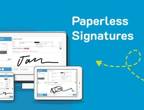 Paperless ลายเซ็น สำหรับการลงนามเอกสารที่รวดเร็วและปลอดภัย