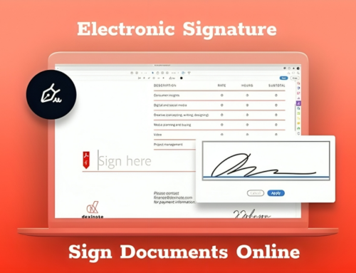 ลายเซ็นอิเล็กทรอนิกส์ ทำให้ง่ายขึ้น | เซ็นเอกสารออนไลน์ง่าย ๆ