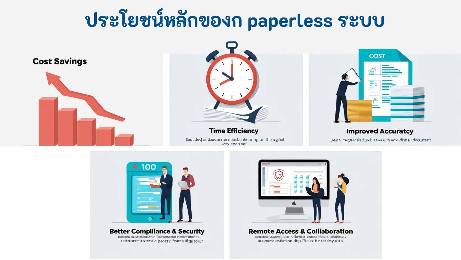 key benefits of paperless ระบบ