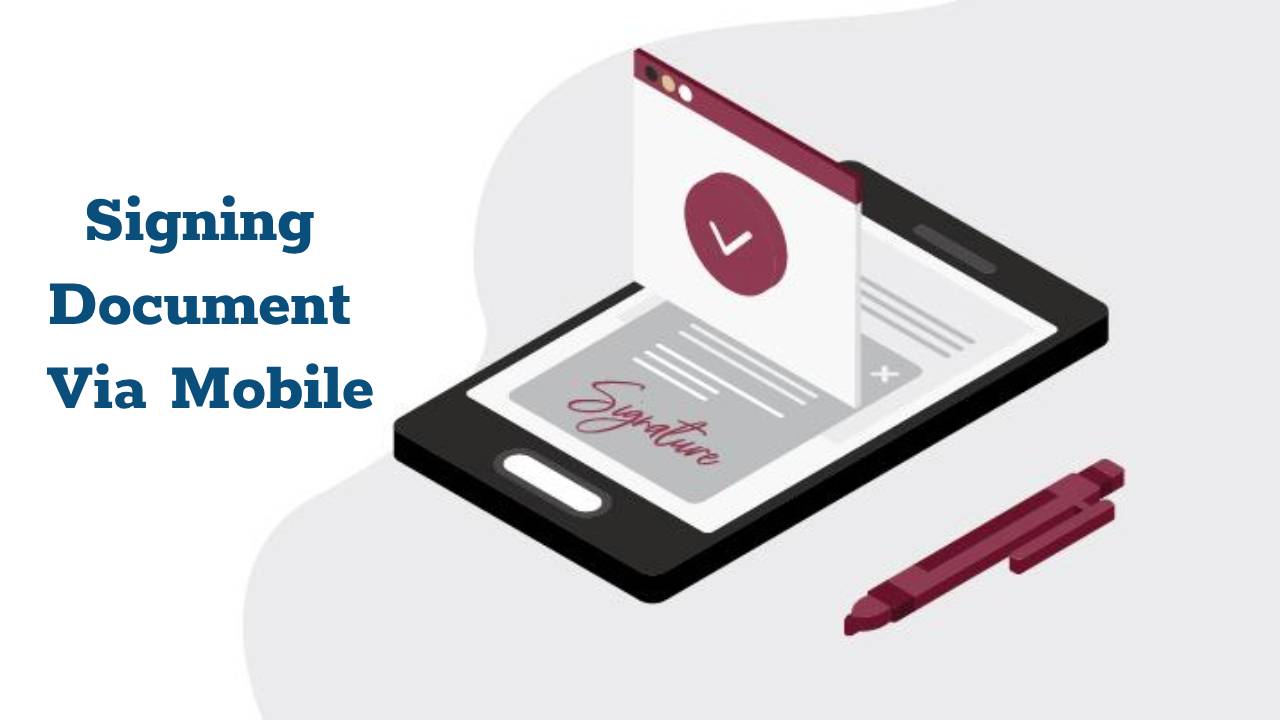 เซ็นชื่อ เอกสาร ผ่านมือถือ