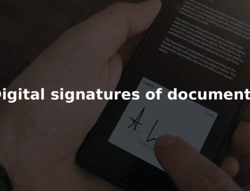 Understanding digital signatures of various documents
