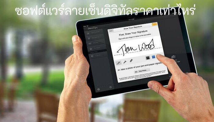 ลายเซ็นดิจิทัล ต้นทุนซอฟต์แวร์