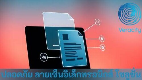 ปลอดภัย ลายเซ็นอิเล็กทรอนิกส์ โซลูชั่น