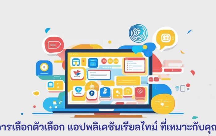 แอปพลิเคชันเรียลไทม์