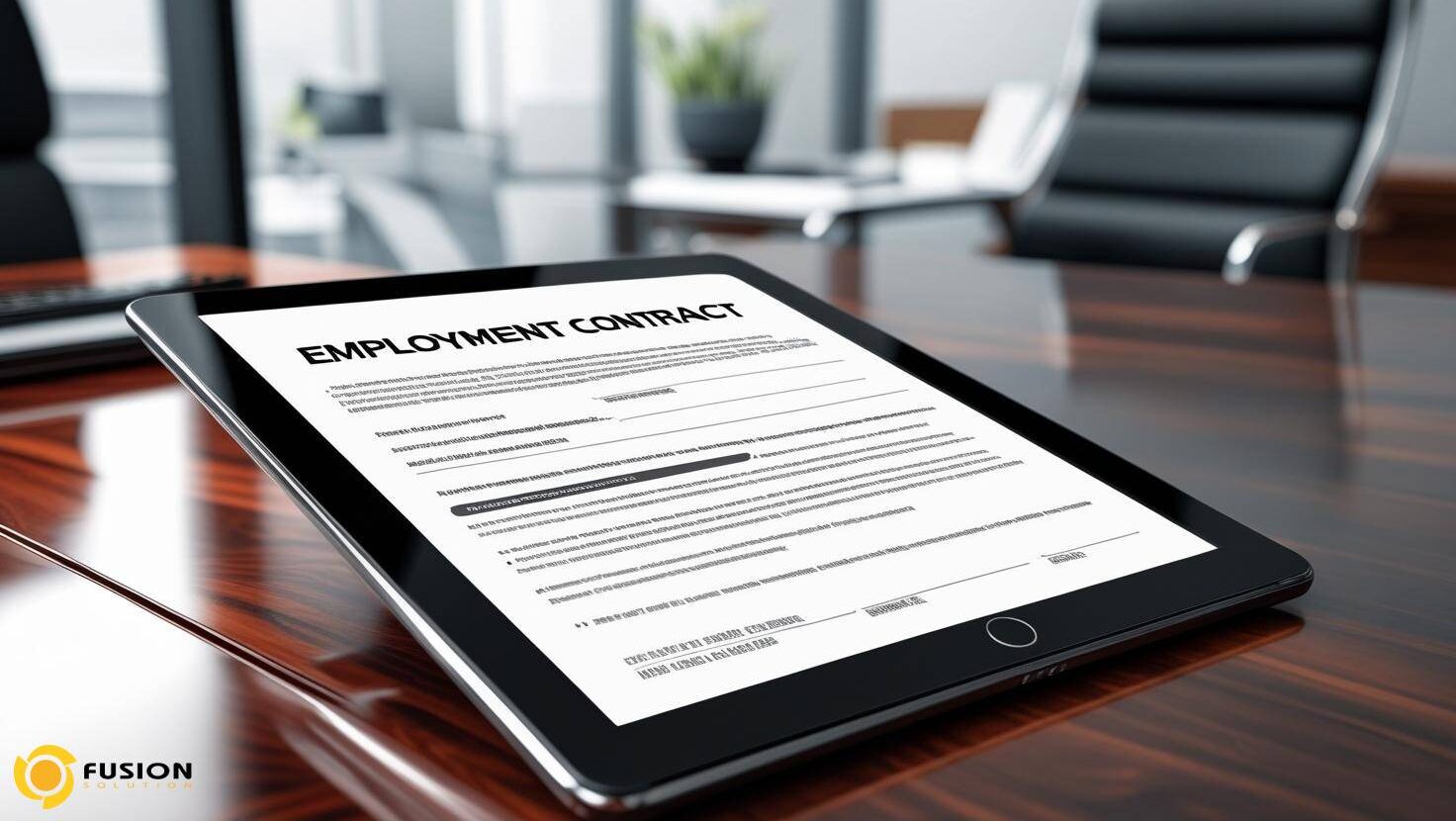 สัญญา จ้างงาน