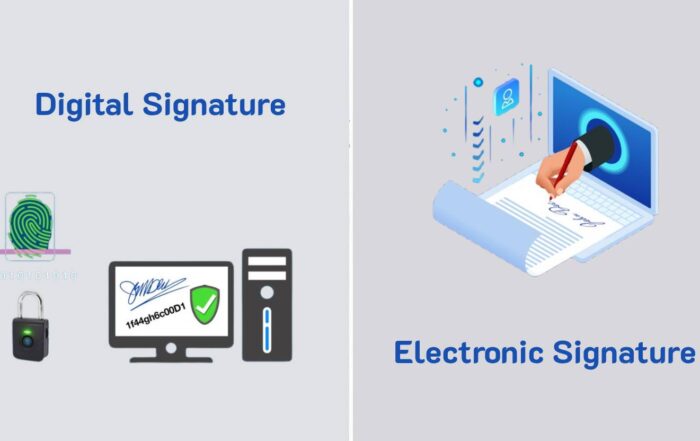 Digital Signature และ Electronic Signature