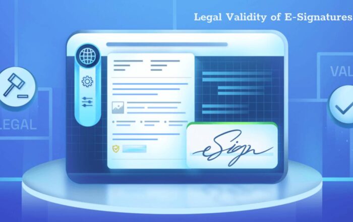 ความถูกต้องตามกฎหมาย ของ e signature