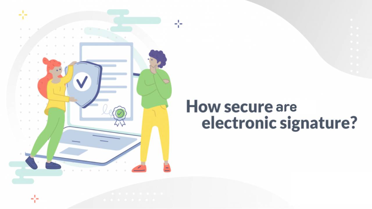 ลายเซ็นอิเล็กทรอนิกส์ ปลอดภัยแค่ไหน