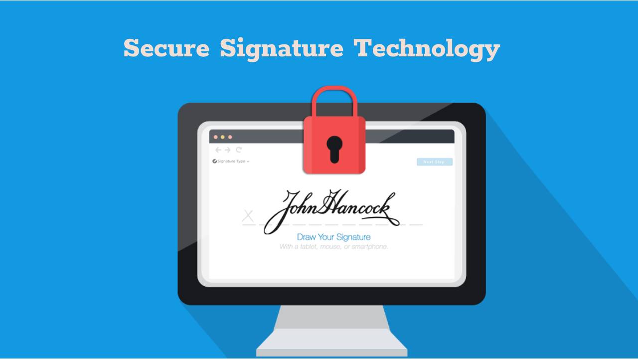 ลายเซ็นปลอดภัย เทคโนโลยี
