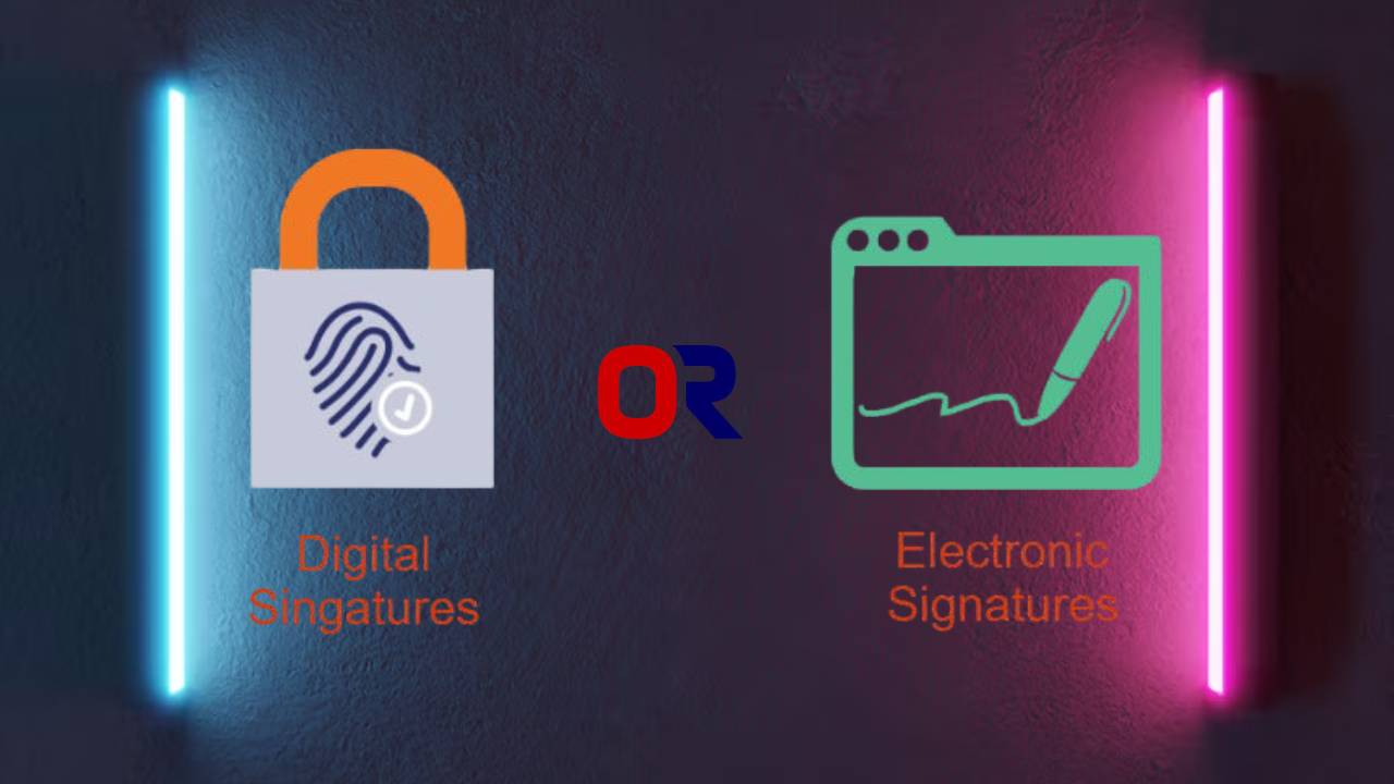 ลายเซ็นอิเล็กทรอนิกส์ หรือ ลายเซ็นดิจิทัล