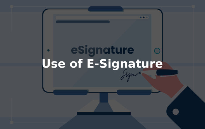 การใช้ e-Signature