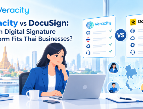 Veracity vs DocuSign: แพลตฟอร์มลายเซ็นดิจิทัลแบบไหนที่เหมาะกับธุรกิจไทย?