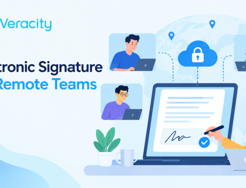 Electronic Signature สำหรับทีม Remote เซ็นเอกสารได้ทุกที่ด้วย Veracity