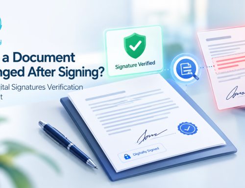 เอกสารถูกแก้ไขหลังการลงนามหรือไม่? Digital Signatures Verification ตรวจจับได้อย่างไร